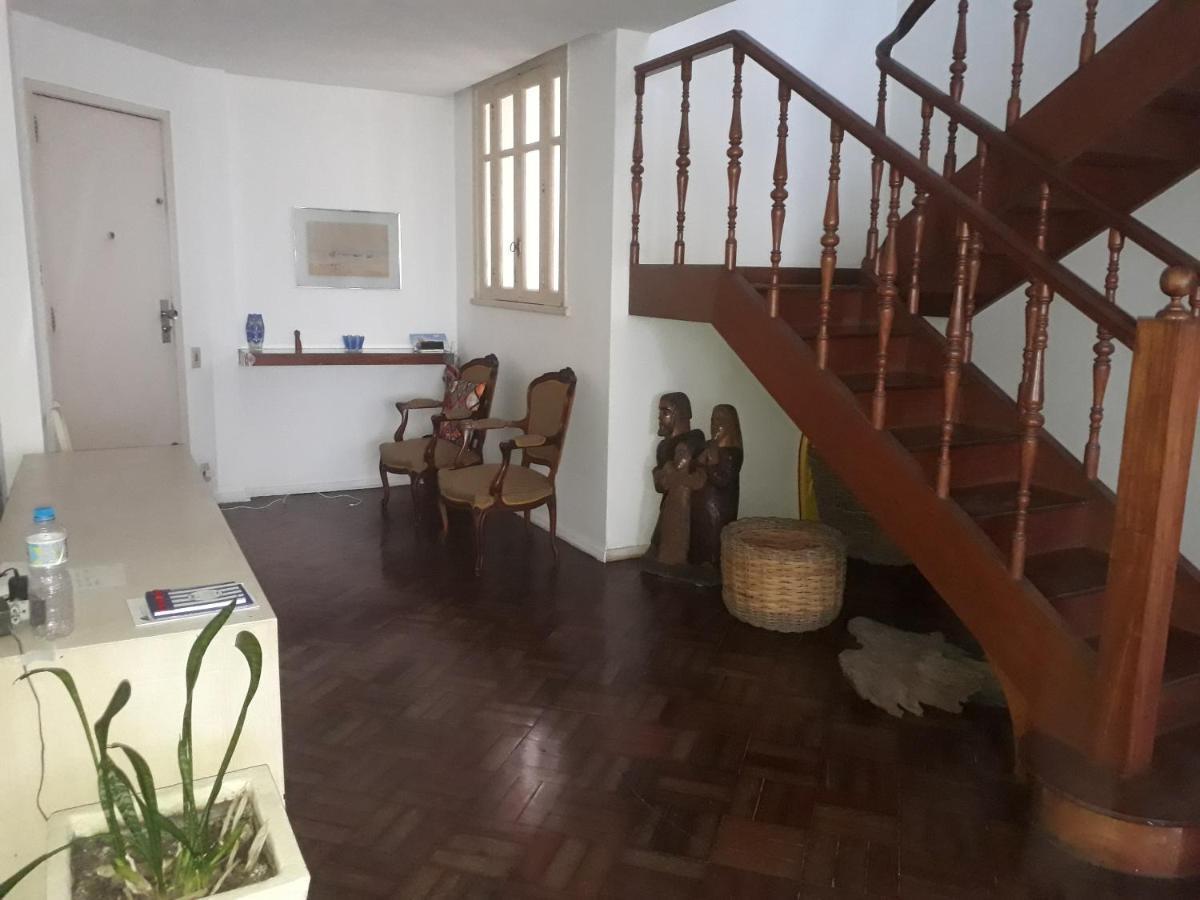 Copacabana Vista Mar Cobertura 2 Andares De Frente Para Os Fogos Do Reveillon Com 5 Quartos, 5 Ar-Condicionados, 6 Banheiros E Garagem Gratuita Рио-де-Жанейро Экстерьер фото